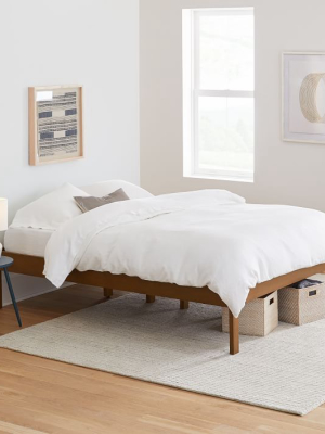 Simple Bed Frame - Tall (acorn)