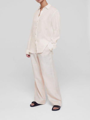 London Peach Organic Linen Pyjama Trouser
