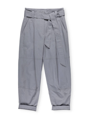 Brunello Cucinelli Belted Cropped Pants