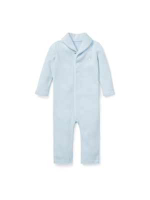 French-rib Cotton Coverall