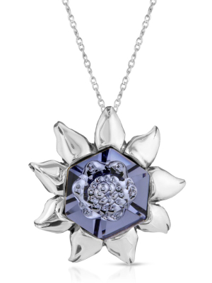 Tanzanite Blossom Necklace