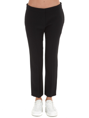 Alexander Mcqueen Cigarette Cropped Trousers