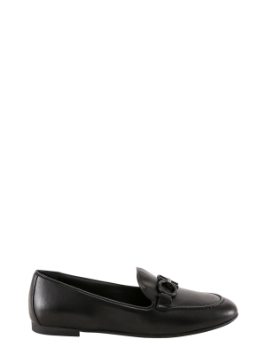 Salvatore Ferragamo Gancini Buckle Loafers