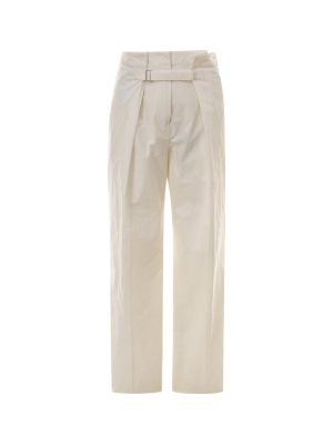 Jil Sander Belted Wide-leg Pants