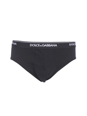 Dolce & Gabbana Logo Band Two Pack Briefs