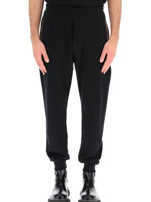 Alexander Mcqueen Selvage Logo Jogger Pants