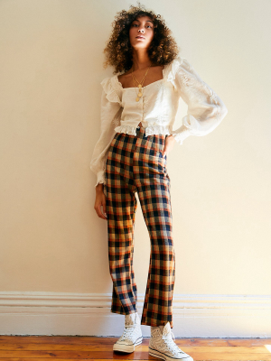 Clean Crop Flare Pants