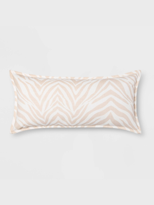 Zebra Print Linen Pillow – Threshold™