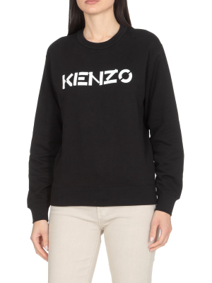 Kenzo Logo Print Sweatshirt