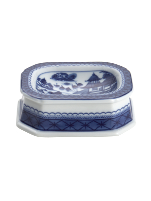 Blue Canton Gift Soap Set