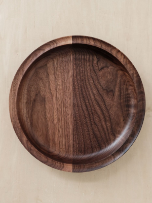 De Jong & Co Walnut Serving Bowl