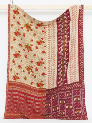 Anchal Twin Kantha Quilt No. T190944