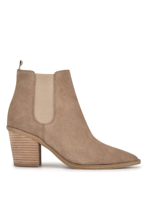 Wyllis Block Heel Booties