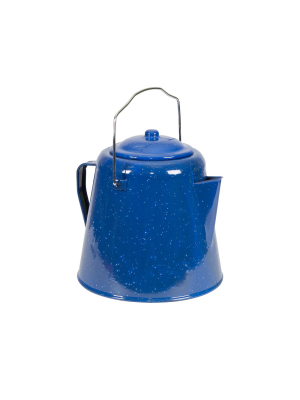 Stansport Enamel Coffee Pot 20 Cup Blue