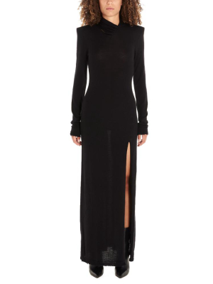 Unravel Project Side Slit Maxi Dress