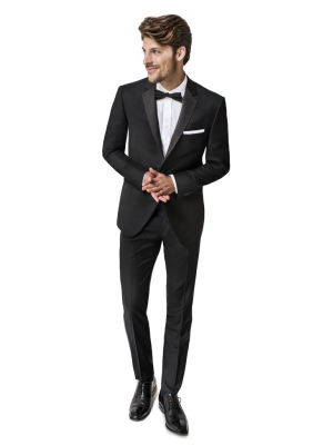 Rocco Slim Fit Black Notch Lapel Tuxedo