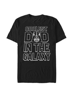 Men's Star Wars Father's Day Coolest Dad Vader T-shirt