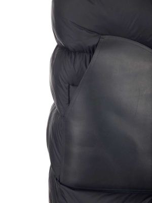 Rick Owens Sleeveless Long Puffer Coat