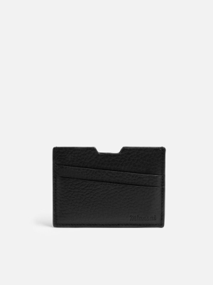 Modern Cardholder, Textured Black