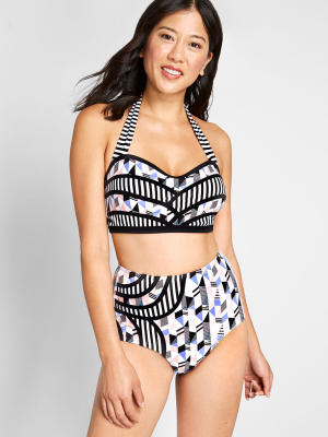 The Geena High-waisted Bikini Bottom