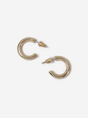 **chunky Gold Hoop Earrings