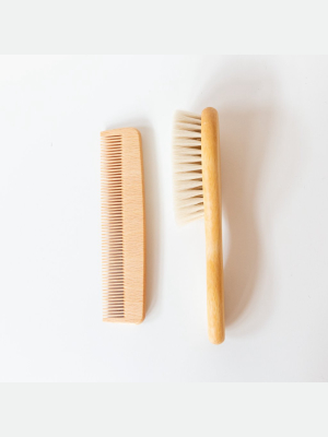 Heaven In Earth Baby Brush + Comb Set