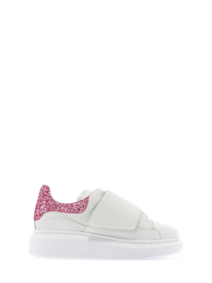 Alexander Mcqueen Kids Oversized Velcro Strap Sneakers