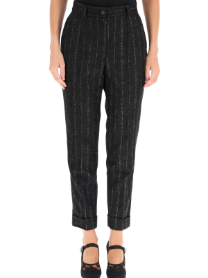 Dolce & Gabbana Pinstripe Trousers