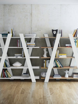 Wind Shelving Bookcase Unit