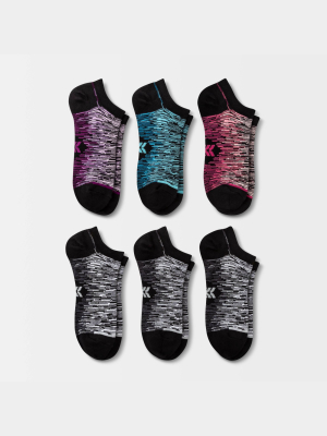 Women's Lightweight Ombre 6pk No Show Athletic Socks - All In Motion™ 4-10