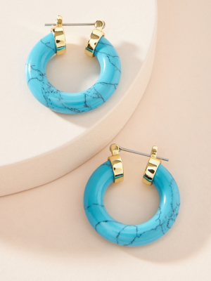 Mini Amalfi Hoop Earrings