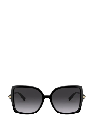 Valentino Eyewear Square Frame Sunglasses