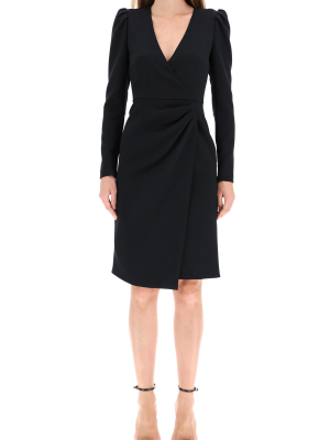 Redvalentino V-neck Wrap Dress