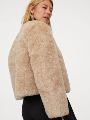 Faux Fur Jacket