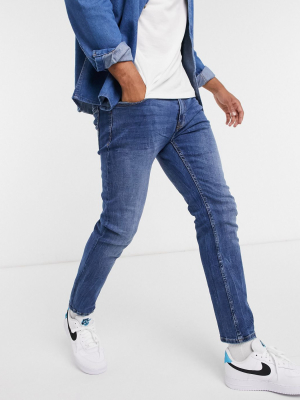 Bershka Skinny Jean In Blue