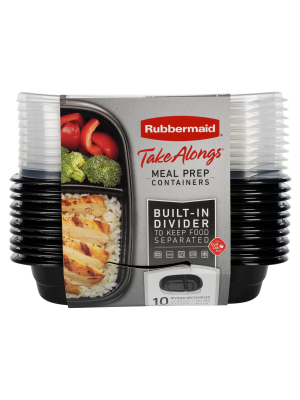 Rubbermaid 20pc Takealongs Meal Prep Containers Set