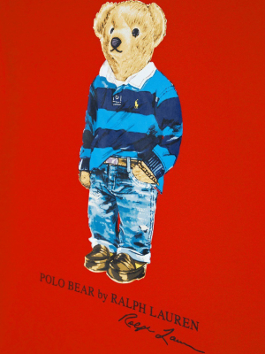 Ralph Lauren Kids Teddy Bear T-shirt