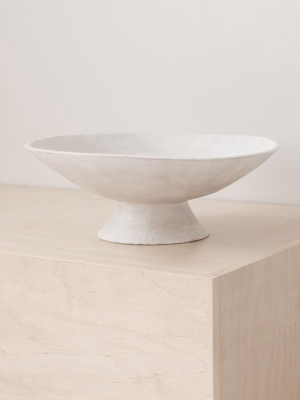 Danny Kaplan Low Footed Bowl: Stone
