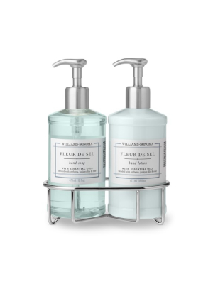 Williams Sonoma Fleur De Sel Hand Soap & Lotion, Deluxe 5-piece Set