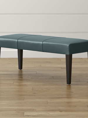 Lowe Ocean Leather Backless Bench