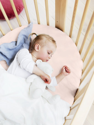 Stokke Sleepi Fitted Sheet Peachy Pink