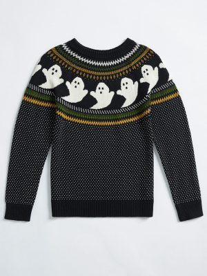 However It Ghosts Fair Isle Pullover