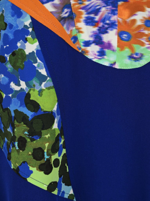 Stella Mccartney Floral Print Shift Dress