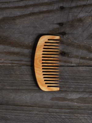 Wide Tooth Boxwood Comb (out Of Stock)