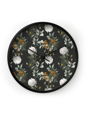 Iveta Abolina Helaine Night Wall Clock - Deny Designs