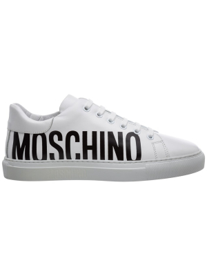 Moschino Logo Print Low-top Sneakers