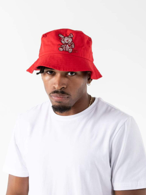 Bkys Rhinestone Lucky Charm Bucket Hat