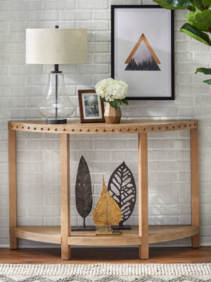 Upland Console Table Light Washed Oak - Buylateral