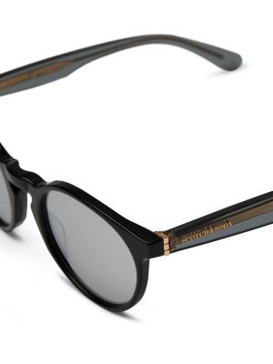 Kinney - Round-frame Acetate Sunglasses