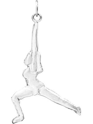 Warrior Pose Yoga Charm